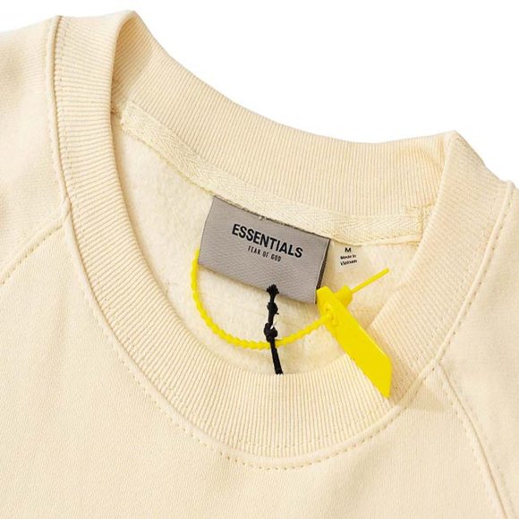 Fear Of God Essentials Pull-Over Cream Crewneck - Picture 5 of 13